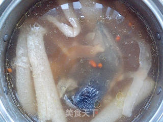 竹荪炖玉竹乌鸡汤的做法步骤:10