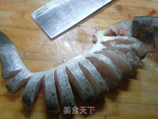 豉椒开屏鱼——节日宴客好选择的做法步骤:4