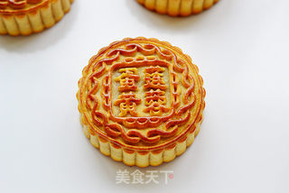 私家配方大公开——广式莲蓉蛋黄月饼的做法步骤:22