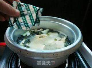 西红柿豆腐紫菜汤的做法步骤:5