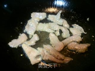 苦瓜胡萝卜炒肉片的做法步骤:5