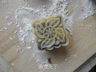 超详细步骤教你做紫薯月饼的做法步骤:17