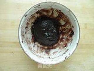 巧克力绿豆月饼的做法步骤:4