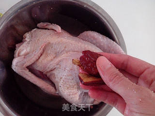 手撕盐焗鸡的做法步骤:6