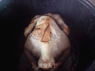 手撕盐焗鸡的做法步骤:12