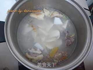 羊骨萝卜汤的做法步骤:4