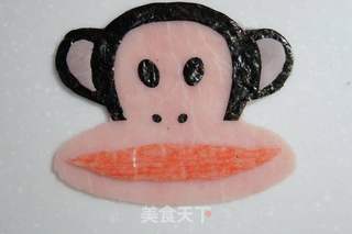 白米饭上的大嘴猴的做法步骤:11