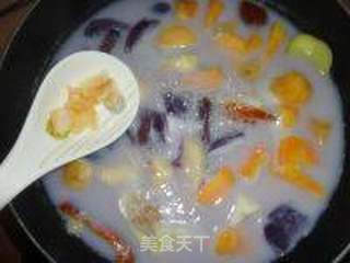 缤纷椰汁番薯糖水的做法步骤:9