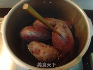 月饼内陷【紫薯馅&紫薯泥】的做法步骤：1