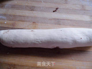 奶香豆沙卷的做法步骤:8