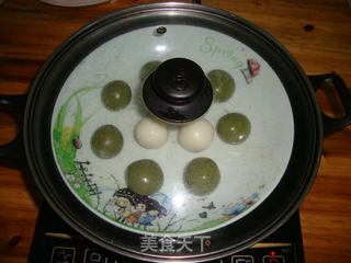 抹茶椰蓉糯米糍的做法步骤：7