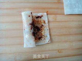 肉酱卷饵块的做法步骤:6