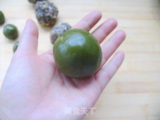 一样的月光,,不一样的生活——广式抹茶五仁月饼的做法步骤:8