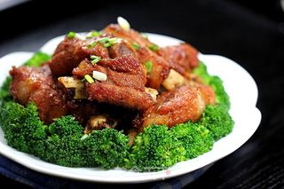 蜜汁排骨的做法步骤:11