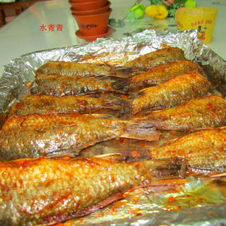 电烤箱烤鱼的做法步骤:10