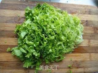 生菜拌金针菇的做法步骤:3