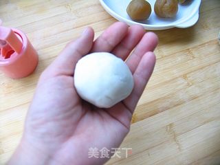 祝大家中秋快乐——玉米马蹄冰皮月饼的做法步骤:10