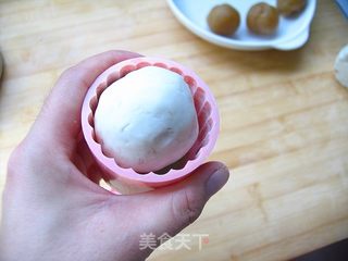 祝大家中秋快乐——玉米马蹄冰皮月饼的做法步骤:14