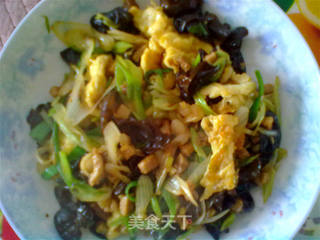 木须肉(苜蓿肉)的做法步骤:7