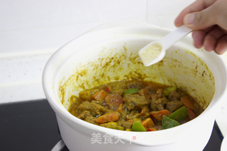 【咖喱牛肉块】最佳米饭伴侣的做法步骤:14