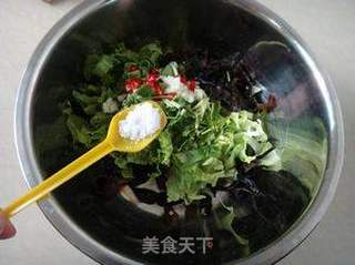 生菜拌木耳的做法步骤：6