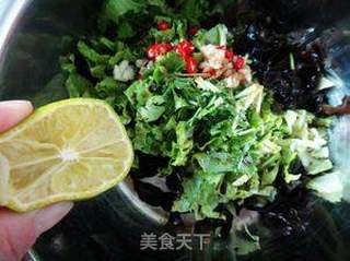 生菜拌木耳的做法步骤:7