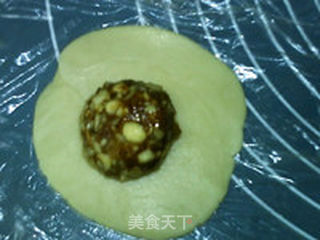 苏式五仁火腿月饼的做法步骤:20