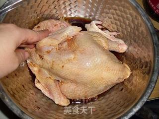 龙井茶香鸡的做法步骤:7
