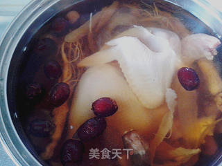 人参滋养鸡汤 - 为秋季养生做好准备的做法步骤:10