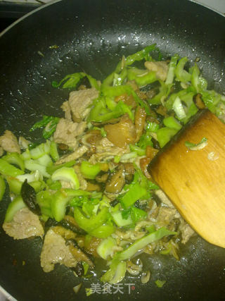 香菇虾米芥菜饭的做法步骤:11
