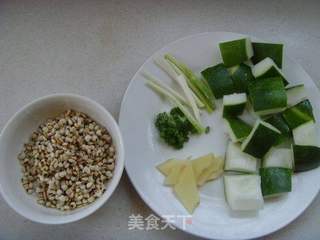 滋阴益气----冬瓜薏仁鸭肉汤的做法步骤:2