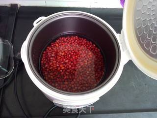 红糖豆沙月饼馅的做法步骤:2