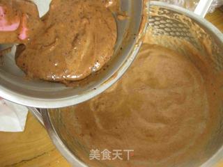 红糖红枣海绵蛋糕的做法步骤:13
