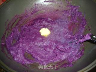 紫薯月饼馅的做法步骤:6