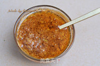 蒜汁捞面的做法步骤:6