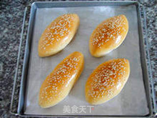 【芝麻肉松面包】--- 简易的营养餐包的做法步骤:15