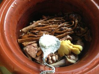 【茶树菇炖鸽子】的做法步骤:9