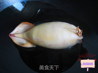 牛肉酿鱿鱼的做法步骤:6