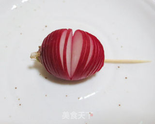 糖醋樱桃小萝卜的做法步骤:3