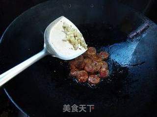 腊肠炒山笋的做法步骤:5