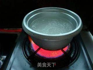 白菜花生米粥的做法步骤:2