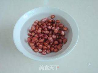 白菜花生米粥的做法步骤:3