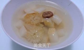 滋润秋日的山楂冰糖炖梨的做法步骤:5