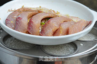 清蒸鱼排的做法步骤:4