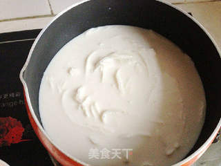 麻将杏仁豆腐的做法步骤:3