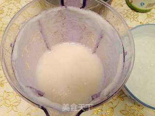 玫瑰藕粉奶糕的做法步骤:8