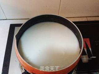玫瑰藕粉奶糕的做法步骤:11