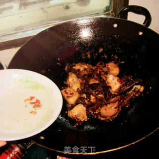 咸茄子烧肉的做法步骤:5