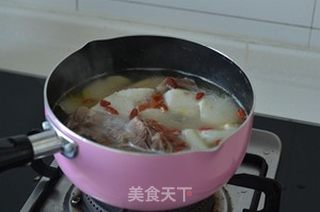 秋季大补菜----山药炖雉汤的做法步骤:7
