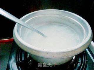 白糖豆浆粥的做法步骤:4